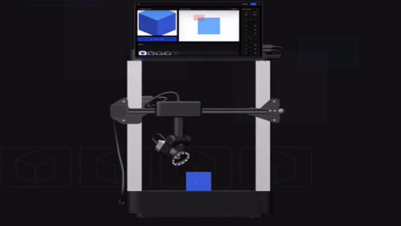 AI-powered camera spotting a damaged product