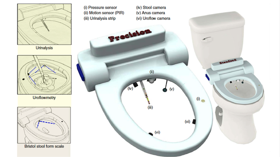 Precision Health Toilet illustration