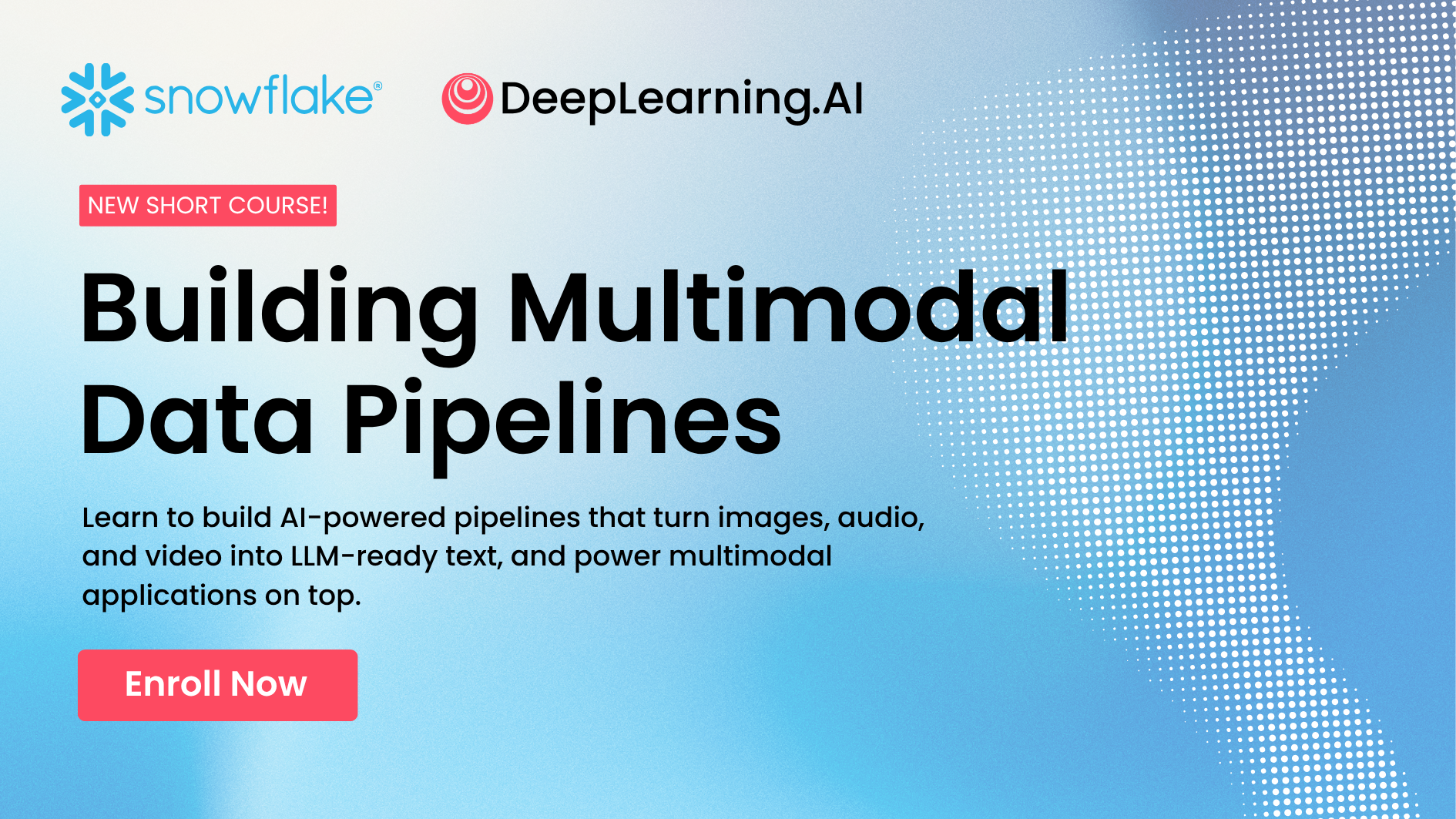 Building Multimodal Data Pipelines